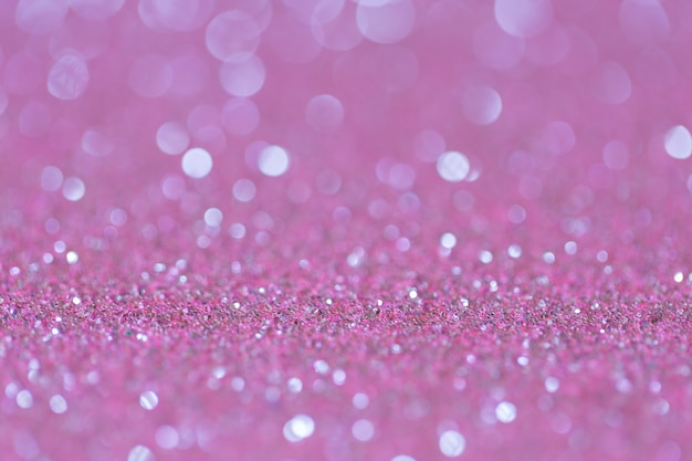 Abstract elegant pink purple glitter vintage sparkle with bokeh defocused for party invitation happy