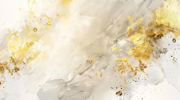 abstract elements on a stylish background with watercolor texture