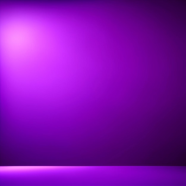 Abstract empty purple gradient studio wall texture