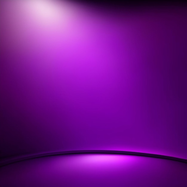 Abstract empty purple gradient studio wall texture