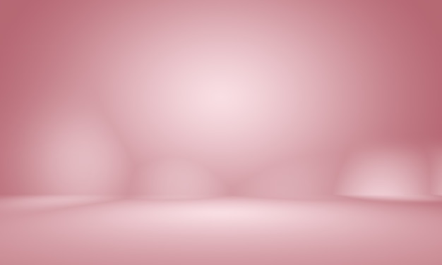 Abstract empty smooth light pink studio room background, Use as montage for product display,banner,template.