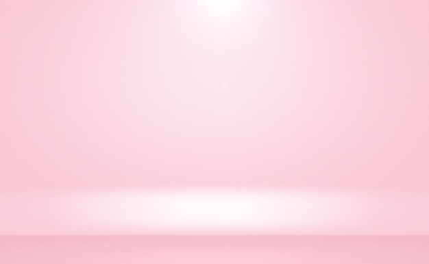 Abstract empty smooth light pink studio room background, Use as montage for product display,banner,template.