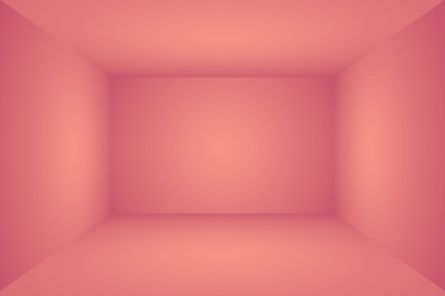 Abstract empty smooth light pink studio room background