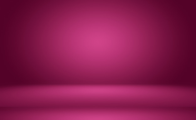 Abstract empty smooth light pink studio room