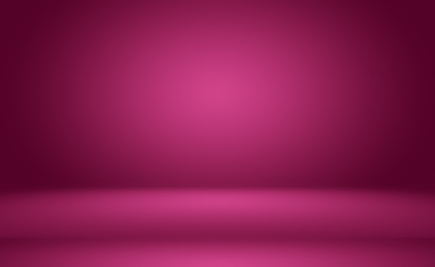 Abstract empty smooth light pink studio room