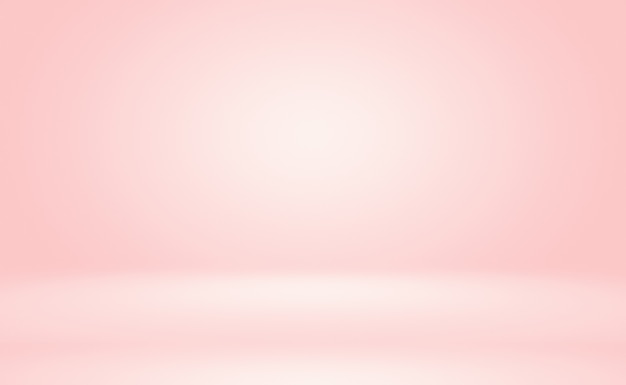 Photo abstract empty smooth light pink studio room