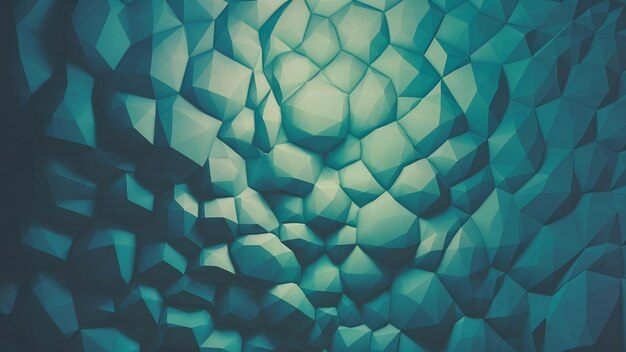 Abstract extruded voronoi blocks background minimal light clean corporate wall