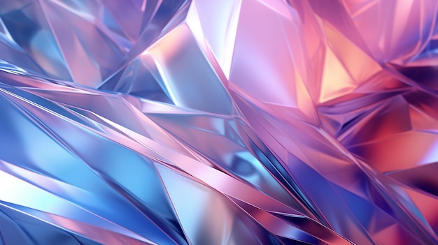 Abstract faceted background