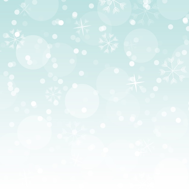Abstract falling snow background