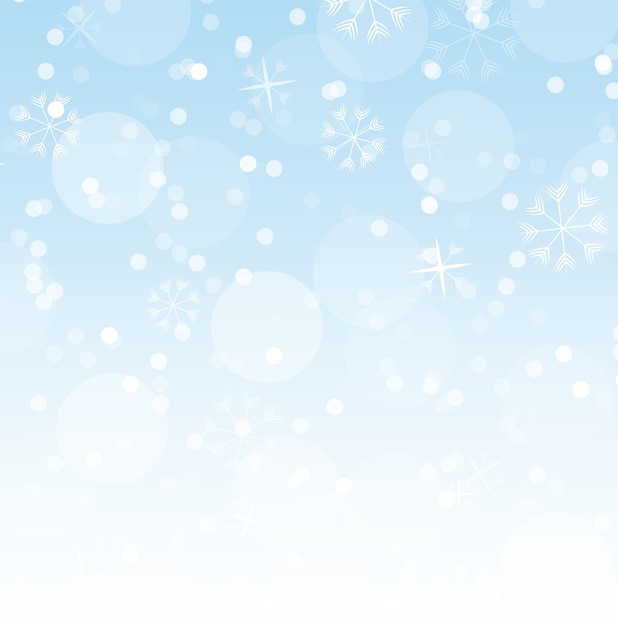 Abstract falling snow background