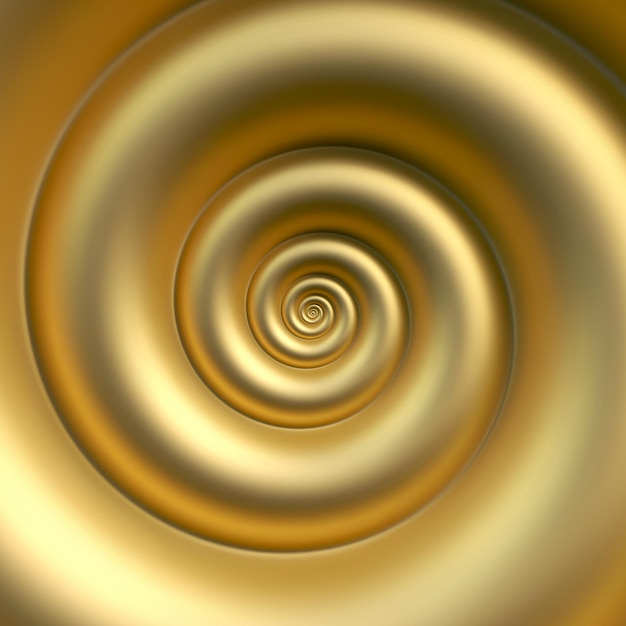 Абстрактный фон золотой спирали фибоначчи