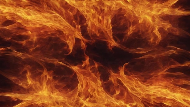 Abstract fire background with smooth soft lines