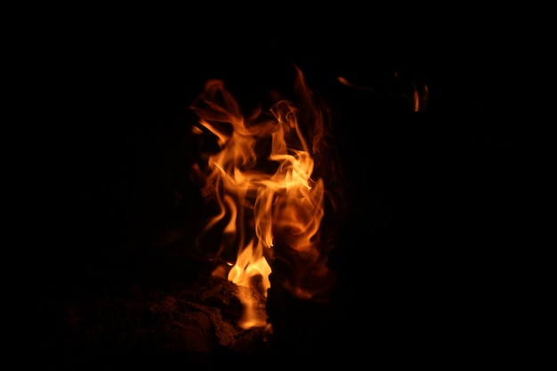 Abstract Fire Background