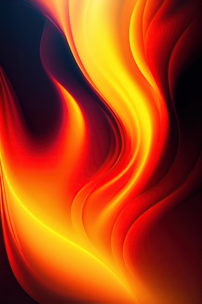 Abstract Fire Background