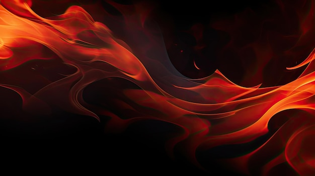 抽象的な火のデスクトップ壁紙 リアルな炎の炎