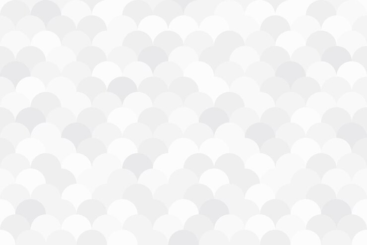 Photo abstract fish scale geometric background white overlapping pattern background abstract white