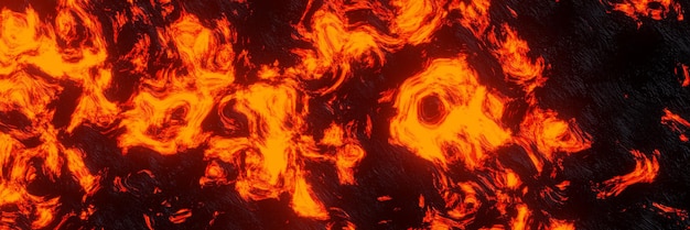 Abstract flame fire explosion background