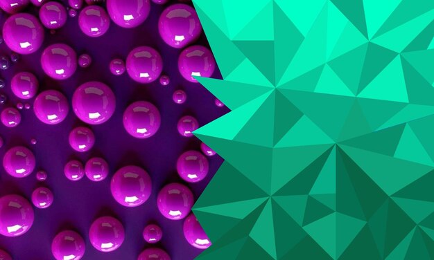 Abstract flat colorful geometric shapes background