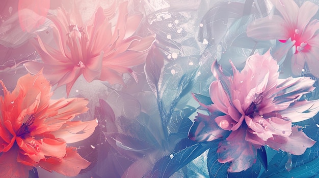abstract floral aesthetic wallpaper ar 169 job id db9b4fea60be4880b40f7b606d77d979