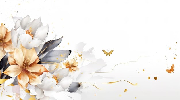 Abstract floral background