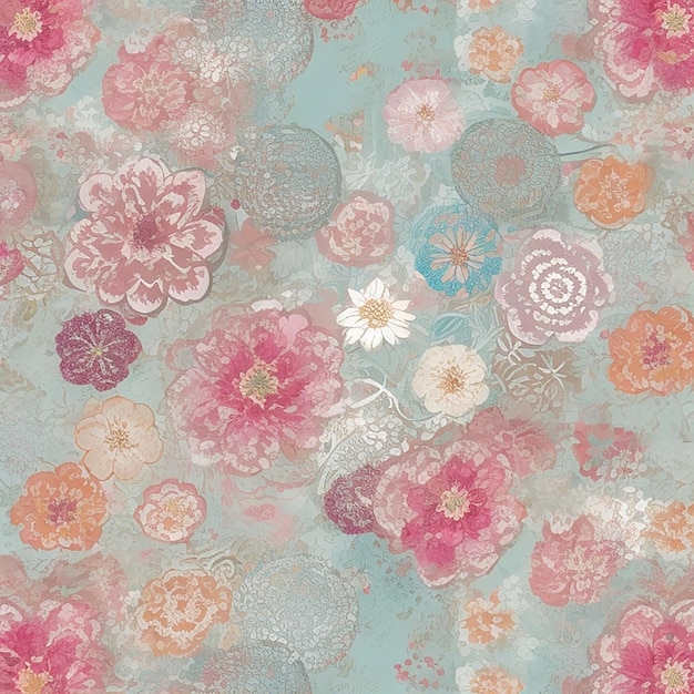 abstract floral pattern Background design