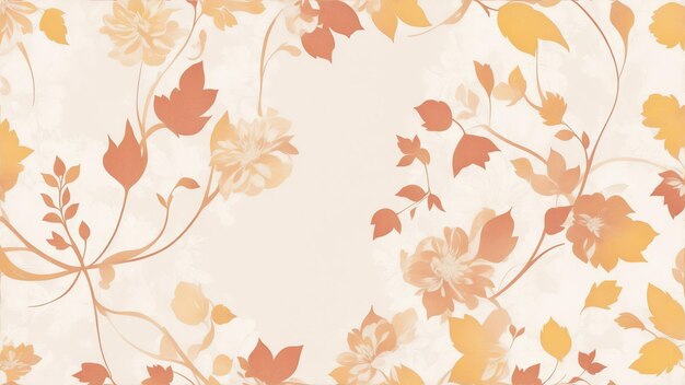 Photo abstract floral wallpaper background illustration floral detail texture background