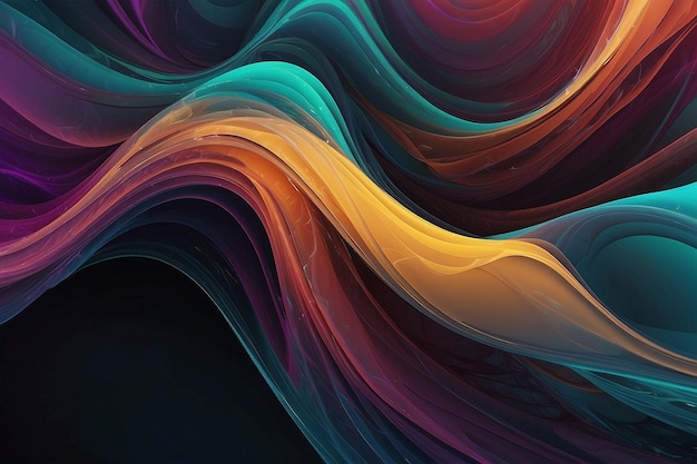 Abstract flow background ar c