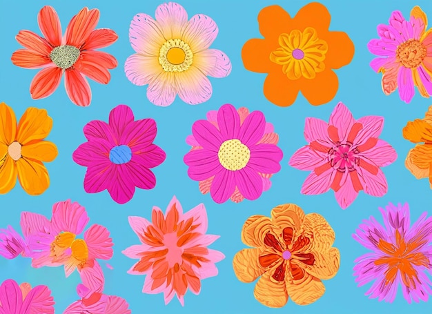 abstract flower background