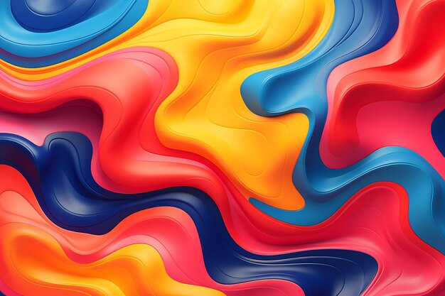 Abstract fluid background with liquid marble texture