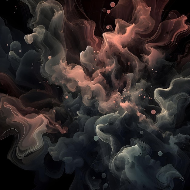 Photo abstract fluid dark background