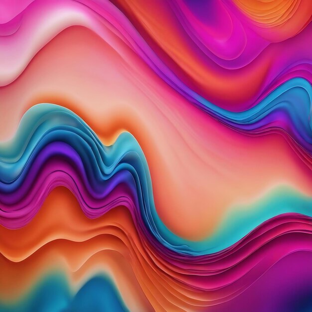 Abstract fluid gradient background