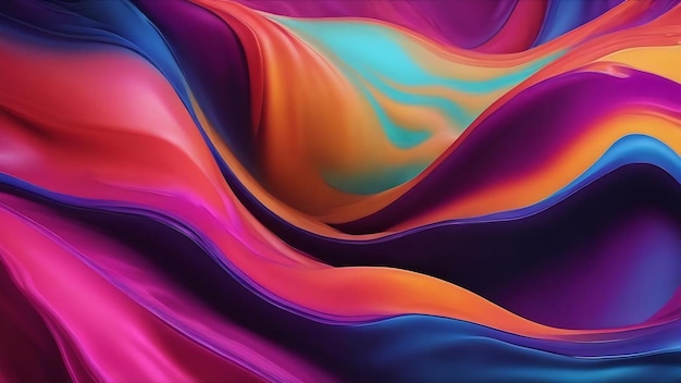 Abstract fluid gradient background