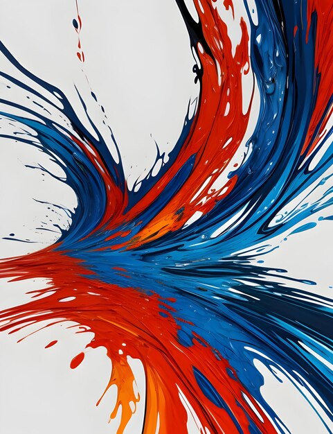 Abstract fluid paint texture