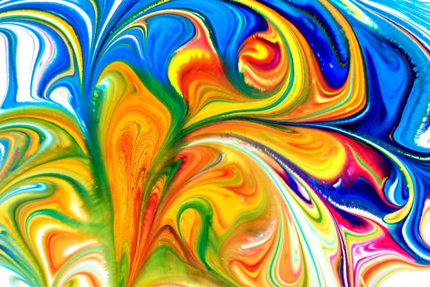 Abstract fluid pattern