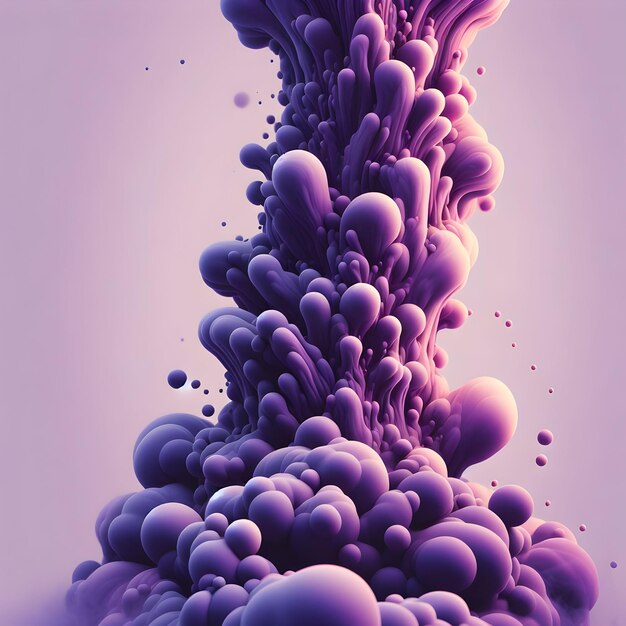 abstract fluid purple background