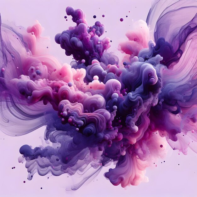 abstract fluid purple background