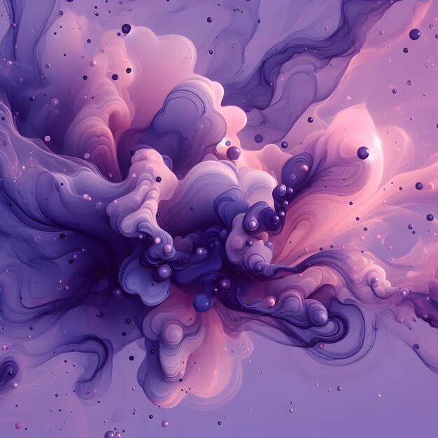 abstract fluid purple background