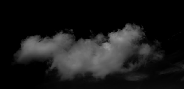 Abstract Fog or smoke isolated transparent special effect