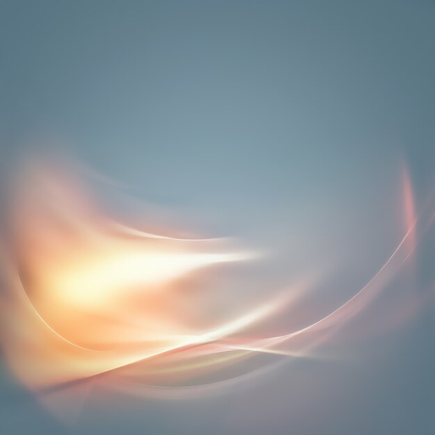 Abstract foggy background with soft shine