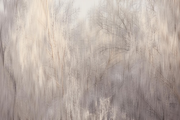 抽象的な森ぼやけた冬の垂直線/冬の森の背景、抽象的な風景