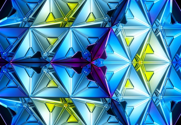 Abstract fractal art background