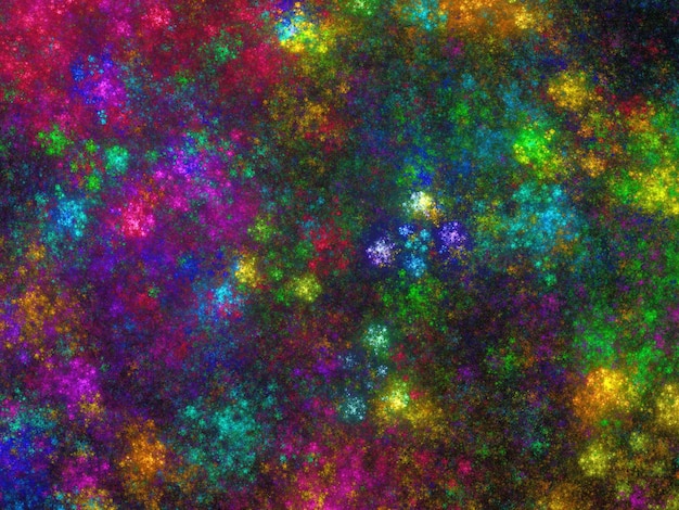 abstract fractal background 3d rendering