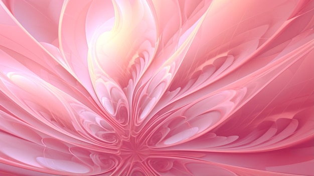 Abstract fractal background in pink tone color