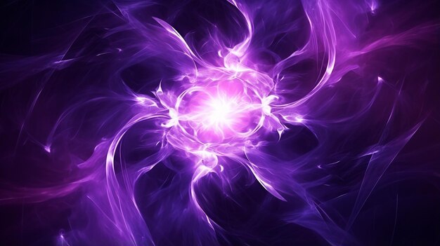 Abstract fractal background in purple tone color