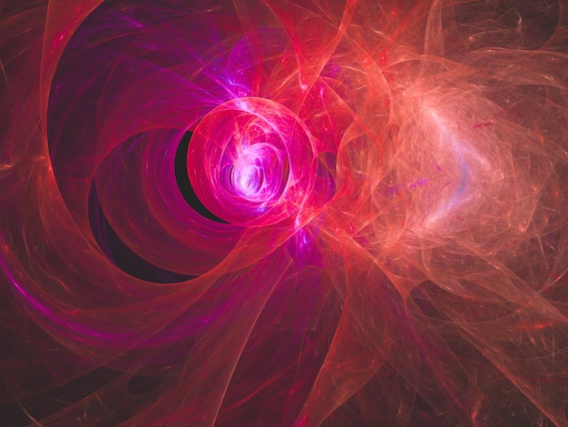 Foto frattale astratto illustrazione frattale generata dal computer nebulosa d'arte
