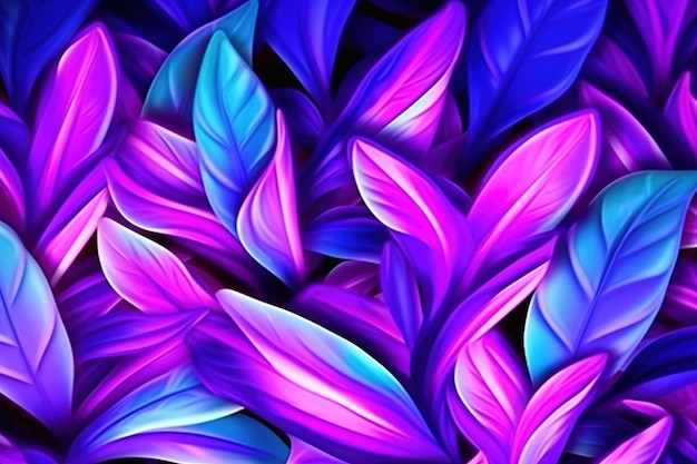 Abstract fractal fractal art background for creative design ai generative