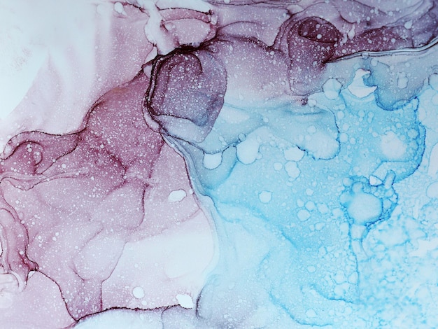 Фото Абстрактный фрагмент красочных фоновых обоев смешивание акриловых красок современное искусство мраморный текст