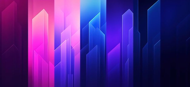 Abstract futuristic background with glowing light effect