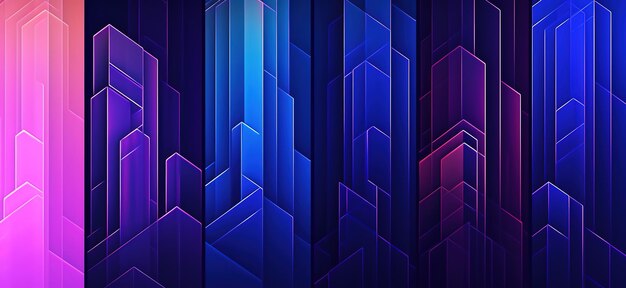 Abstract futuristic background with glowing light effect