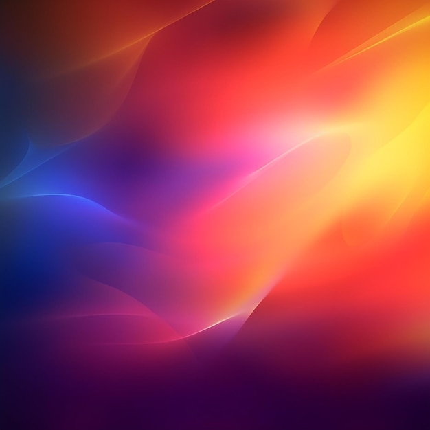 Abstract futuristic background with glowing light effect